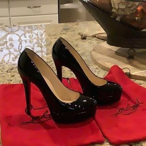 Christian Louboutin Patent Bianca Heels